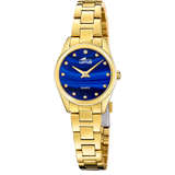 RELOJ DE MUJER 2GETHER AZUL CON CORREA DE ACERO 19007/2