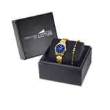 RELOJ DE MUJER 2GETHER AZUL CON CORREA DE ACERO 19007/2
