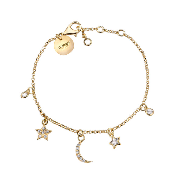 PULSERA PLATA CHICA ASTROS DE DURAN EXQUSE