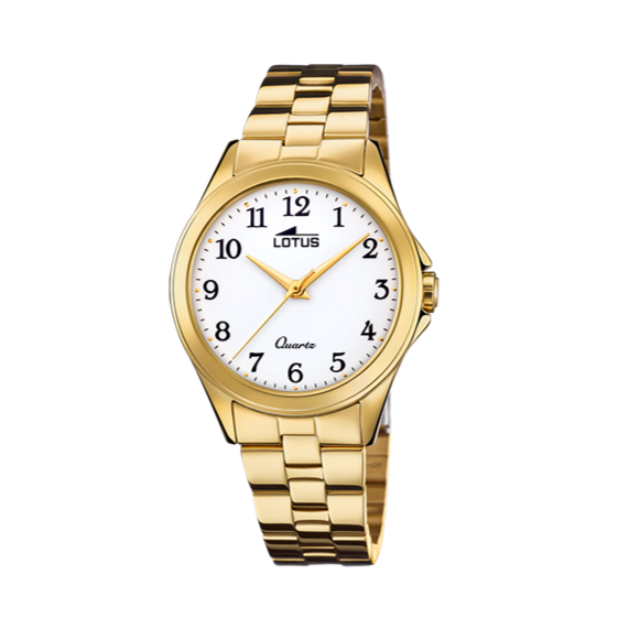 Lotus dorado mujer sale